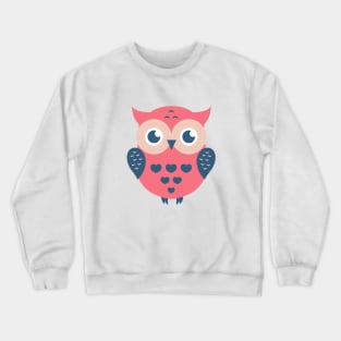 Cute Owl Crewneck Sweatshirt